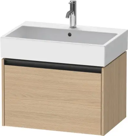 Duravit Ketho.2 Тумба под раковину с 1-им ящ. 68,4x46x44h см, цвет: дуб натур. K25076030300000