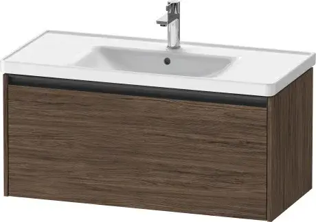 Duravit Ketho.2 Тумба под раковину с 1-им ящ. 98,4x45,5x44h см, цвет: орех темн. K25084021210000