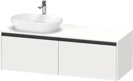 Duravit Ketho.2 Тумба под раковину 140x55x45,9h см, цвет: Gres Pietra Grey Opaco K24888L18180000