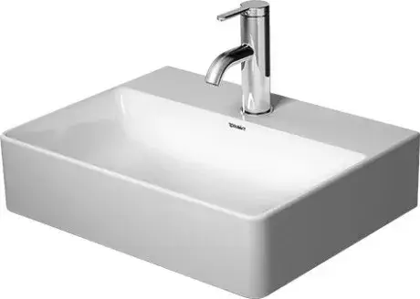 Duravit DuraSquare Раковина подвесная прямоугольная с 1 отв 45x35x14h см, цвет: белый 0732450041