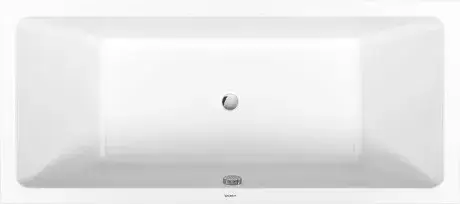 Duravit No.1 Ванна акриловая встраиваемая 180х80х42h см, цвет: белый глянцевый 700492000000000