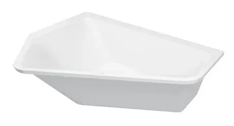 Duravit Paiova 5 Ванна акриловая встраиваемая угл. левая 190х140x46h см, цвет: белый 700392000000000