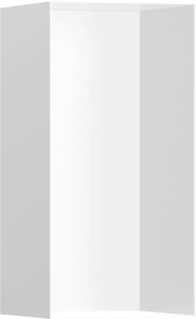 Hansgrohe XtraStoris Minimalistic Полка в нишу встраиваемая 15х14х30h см, цвет: матовый белый 56076700