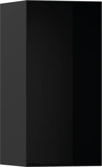 Hansgrohe XtraStoris Minimalistic Полка в нишу встраиваемая 15х14х30h см, цвет: матовый черный 56076670