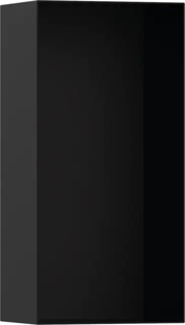 Hansgrohe XtraStoris Minimalistic Полка в нишу встраиваемая 15х10х30h см, цвет: матовый черный 56070670