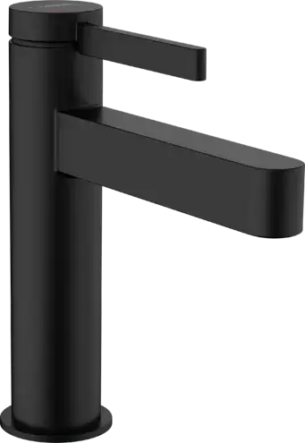 Hansgrohe Finoris Смеситель для раковины однорычажный, с донным клапаном, цвет: матовый черный 76024670
