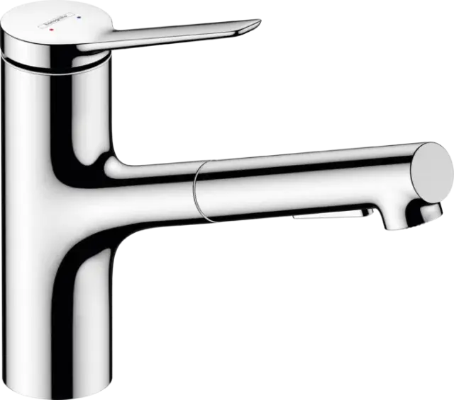 Hansgrohe Zesis Смеситель для кухни с выдвижным изливом, цвет: хром 74810000