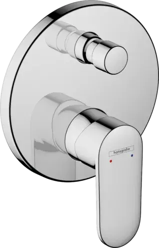 Hansgrohe Vernis Blend Смеситель для ванны встраиваемый на 2 потребителя, внешняя часть, цвет: хром 71466000