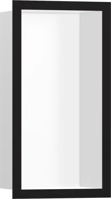 Hansgrohe XtraStoris Полка-короб встраиваемая 15х10х30h см, цвет: белый/черный 56096670
