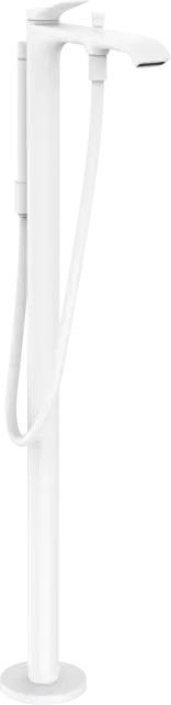 Hansgrohe Vivenis Смеситель для ванны напольный однорыч. с изл. 23,6 см, отдельн., цвет: белый 75445700