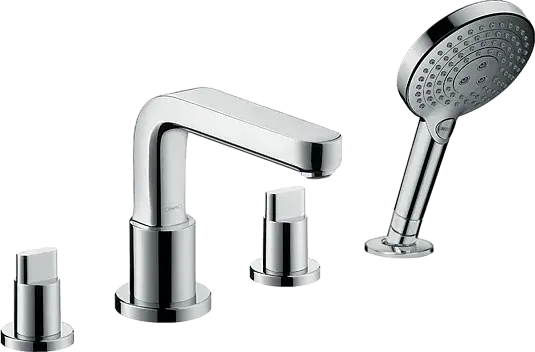 Hansgrohe Metris S Смеситель на борт ванны на 4 отверстия, цвет: хром 31443000