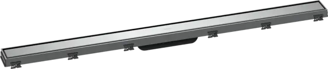 Hansgrohe RainDrain Внешняя часть линейного слива для душа 95,5х8,1х2,5h см, цвет: хром 56041000