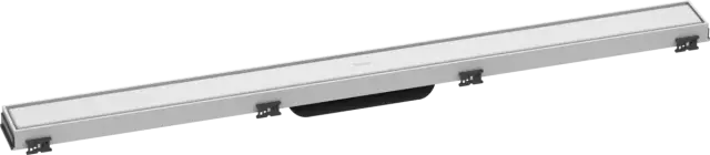 Hansgrohe RainDrain Внешняя часть линейного слива для душа 85,5х8,1х2,5h см, цвет: белый 56040700