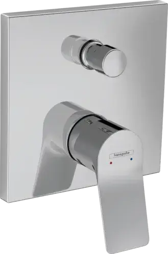 Hansgrohe Vivenis Смеситель для ванны встраиваемый на 2 потребителя, внешняя часть, цвет: хром 75416000