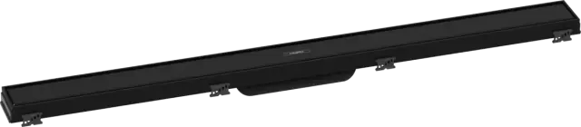 Hansgrohe RainDrain Внешняя часть линейного слива для душа 85,5х8,1х2,5h см, цвет: черный 56040670