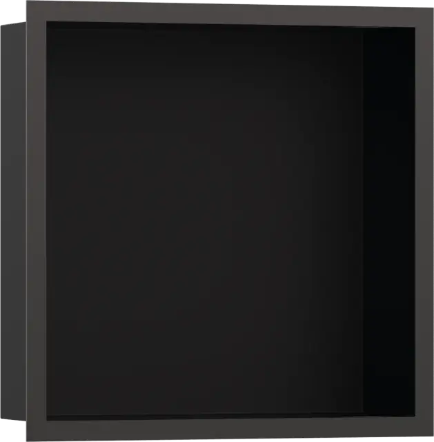 Hansgrohe XtraStoris Полка-короб встраиваемая 30х10х30h см, цвет: черный/графит 56098340