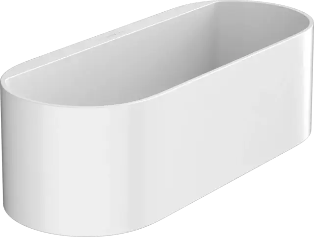 Hansgrohe WallStoris Корзинка для хранения глубокая на штангу, цвет: белый 27912700