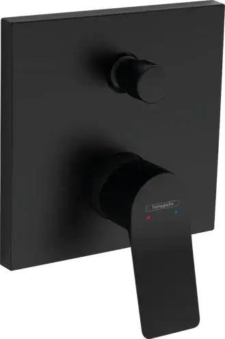 Hansgrohe Vivenis Смеситель для ванны встраиваемый на 2 потребителя, цвет: матовый черный 75416670