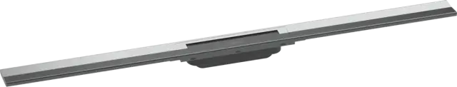 Hansgrohe RainDrain Внешняя часть линейного слива для укор. душа 100х6х1h см, цвет: хром 56046000