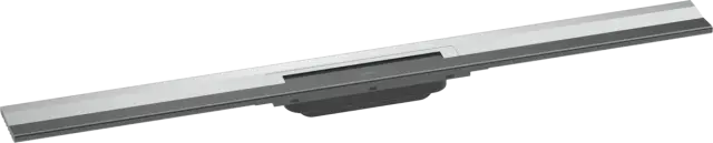 Hansgrohe RainDrain Внешняя часть линейного слива для укор. душа 90х7,6х1h см, цвет: хром 56052000