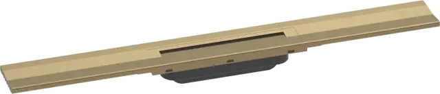 Hansgrohe RainDrain Внешняя часть линейного слива для укор. душа 80х7,6х1h см, цвет: бронза 56050140