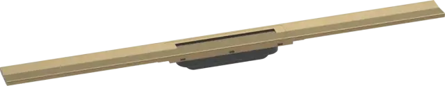 Hansgrohe RainDrain Внешняя часть линейного слива для укор. душа 90х6х1h см, цвет: бронза 56045140