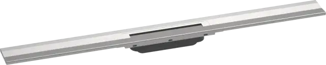 Hansgrohe RainDrain Внешняя часть линейного слива для душа 90х7,6х1h см, цвет: нерж. сталь 56052800