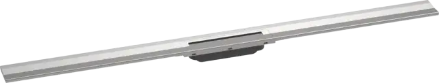 Hansgrohe RainDrain Внешняя часть линейного слива для душа 120х7,6х1h см, цвет: нерж. сталь 56054800