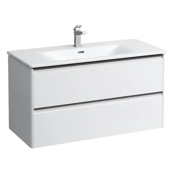 Laufen Palace Тумба с раковин., 2 ящ. 100х45х54h см, цвет: gres pietra grey opaco 8.6170.7.260.104.1