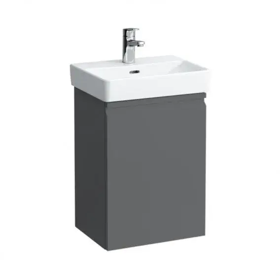 Laufen Pro S Тумба под раковину напольная 41х32х58h см, цвет: графит 4.8330.1.096.480.1
