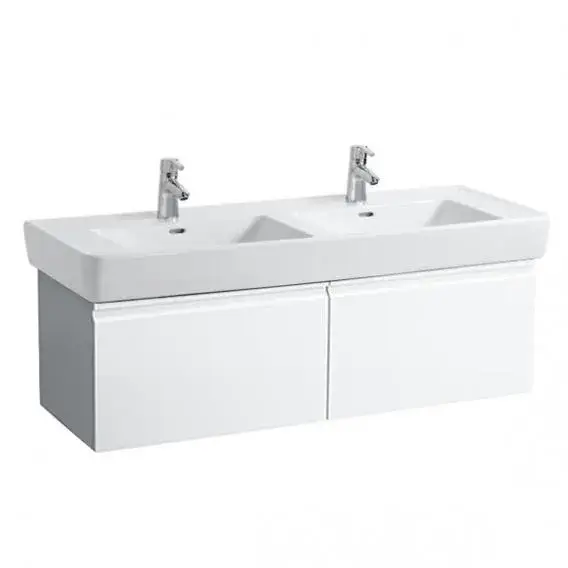 Laufen Pro Тумба напольная, 2 ящика 122х45х39h см, цвет: gres pietra grey opaco 4.8308.1.095.463.1