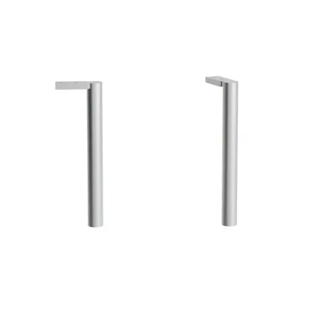 Laufen Base Ножки для мебели 9х3х29h см, цвет: алюминий 4.0299.2.110.000.1