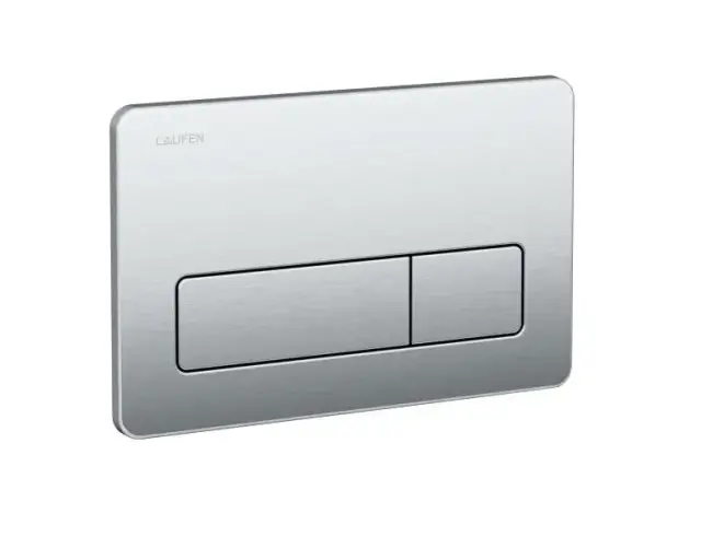 Laufen Lis Кнопка смыва двойная, цвет: хром 8.9566.2.000.000.1