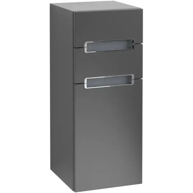 Villeroy & Boch Subway 2.0 Тумба подвесная, 35,4x85,7x37 см, цвет: черный A7120RPD