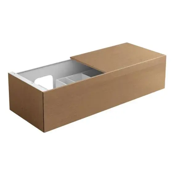 Keuco Edition 11 Тумба под раковину, подв. с внутр. подсв. 140x53,5x35h см, дуб светлый 31165 890100