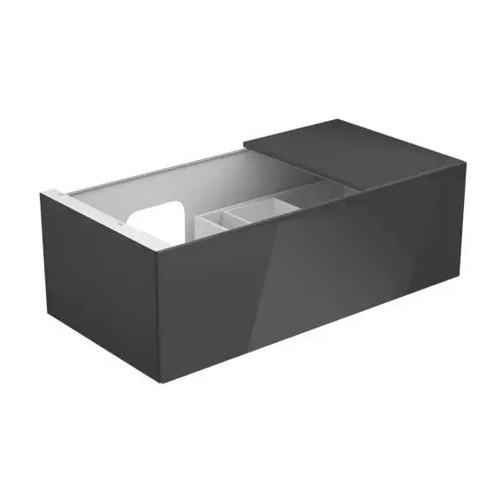 Keuco Edition 11 Тумба под раковину, подв. с внутр. подсветкой 105x53,5x35h см, антрацит 31153 110100