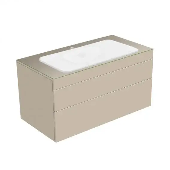 Keuco Edition 400 Тумба под раковину, подвесная 105x53,5x54,6h см, цвет: кашемир 31582 180100