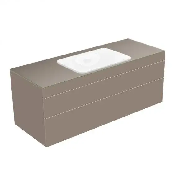 Keuco Edition 400 Тумба под раковину, подвесная 140x53,5x54,6h см, цвет: трюфель 31573 140000