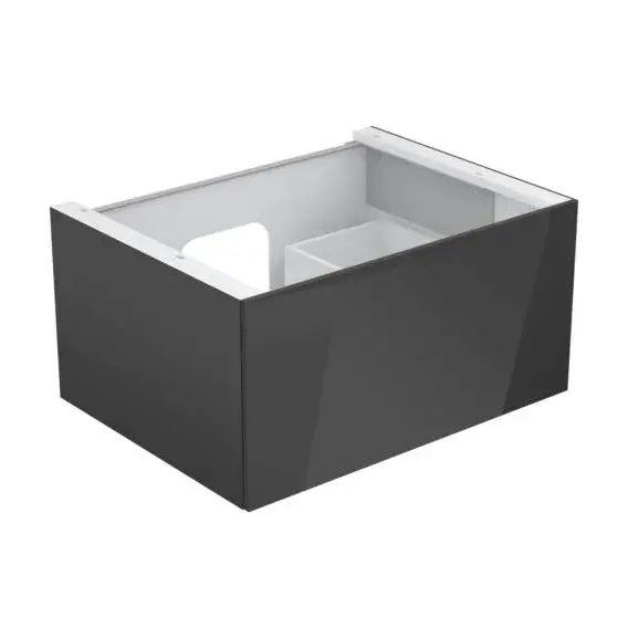 Keuco Edition 11 Тумба под раковину, подв. с внутр. подсветкой 70x53,5x35h см, антрацит 31341 110100