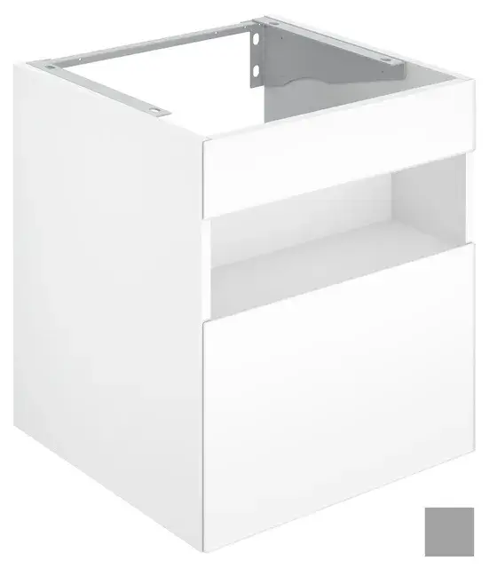 Keuco Stageline Тумба под раковину, 1 ящик 62,5x49x50h см, цвет: инокс матовый 32842 290000