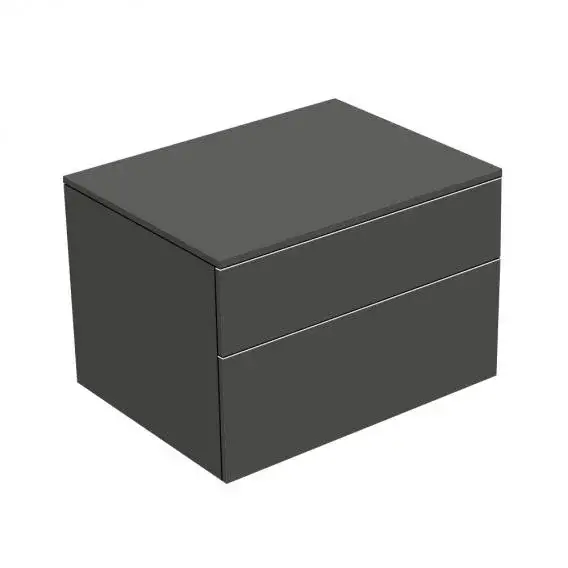 Keuco Edition 400 Тумба боковая подвесная 70x53,5x47,2h см, цвет: антрацит 31743 390000