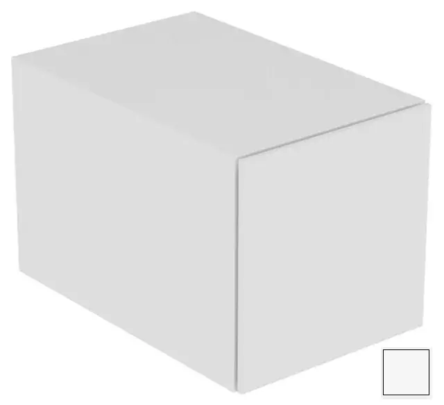 Keuco Edition 11 Тумба боковая подвесная, с подсветкой внутри 35x53,5x35h см, белый 31320 380100