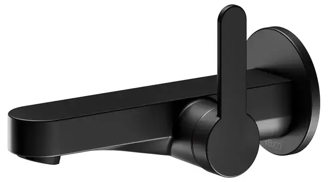 Keuco Ixmo Смеситель для раковины рычажный, встраиваемый, цвет: черный матовый 59516 370301