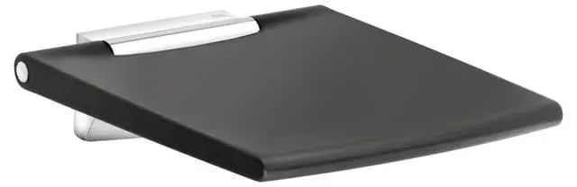 Keuco Plan Care Сиденье складное 45x53,7x12,8h см, цвет: хром/темно-серый 34983 010037