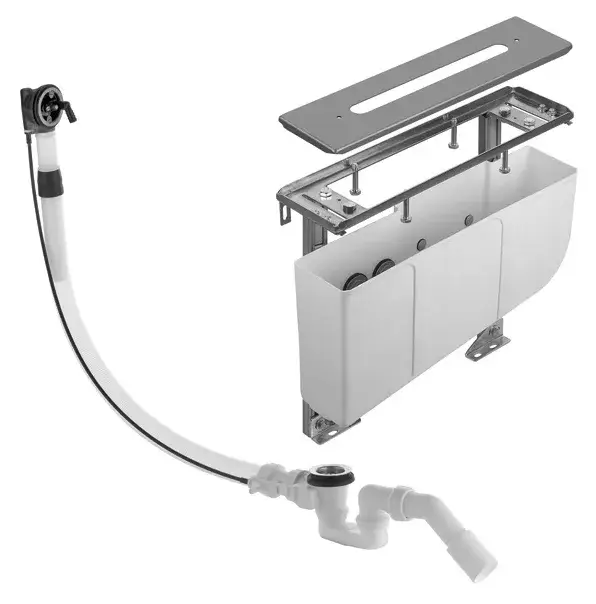 Keuco Edition 11 Монтажный блок на 3 отв. для смесителя на борт ванны 51130 000075