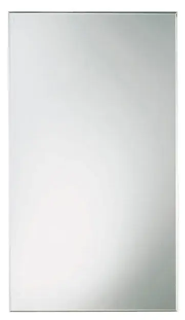 Keuco Solo Зеркало прямоугольное с подсветкой, подвесное 45x0,5x80h см, цвет: алюминий 77900 02000