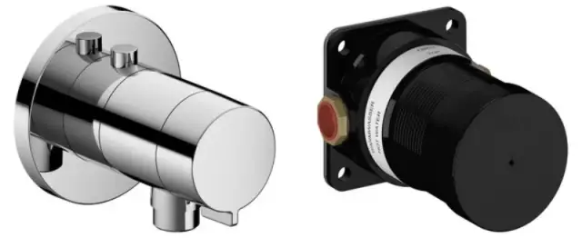 Keuco Ixmo Solo Смеситель для душа, с встраиваемой частью, цвет: хром 59554 010021