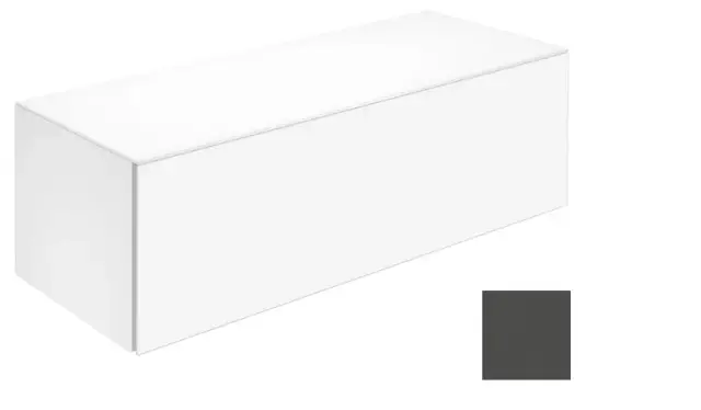 Keuco Plan Тумбочка боковая с одним выдвижным ящиком 49x40x120h см, цвет: антрацит 32928 110000