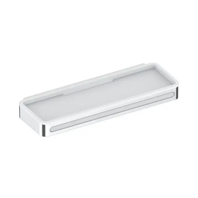 Keuco Plan Полка-корзинка в ванную 28,8x10,2 см, со стеклоочистителем, цвет: нержавеющая сталь 14959 070051