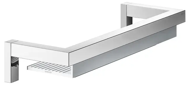 Keuco Edition 90 Square Полка в ванную комнату, подвесная 36x11,6 см со стеклоочистителем цвет: хром 19159 010000